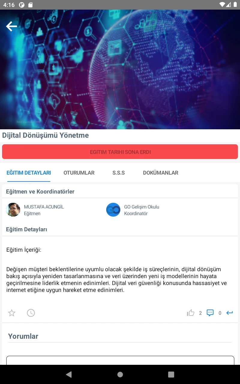 GO Gelişim Okulu screenshot